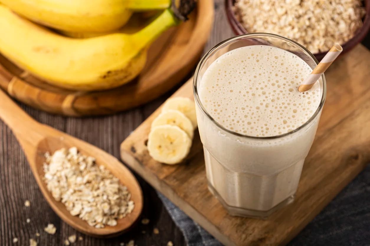 Vitamina de Banana com Aveia