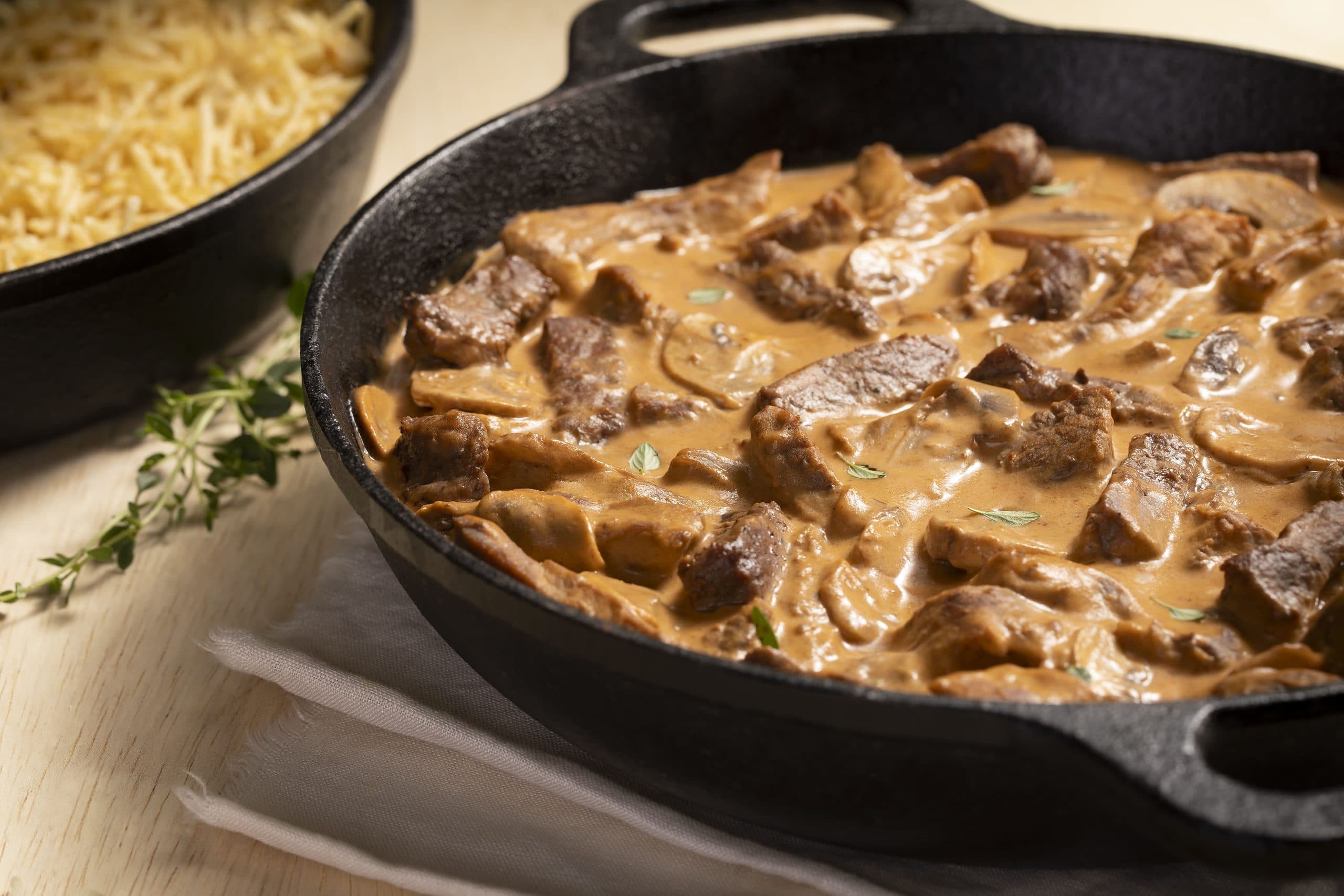 Estrogonofe de Carne