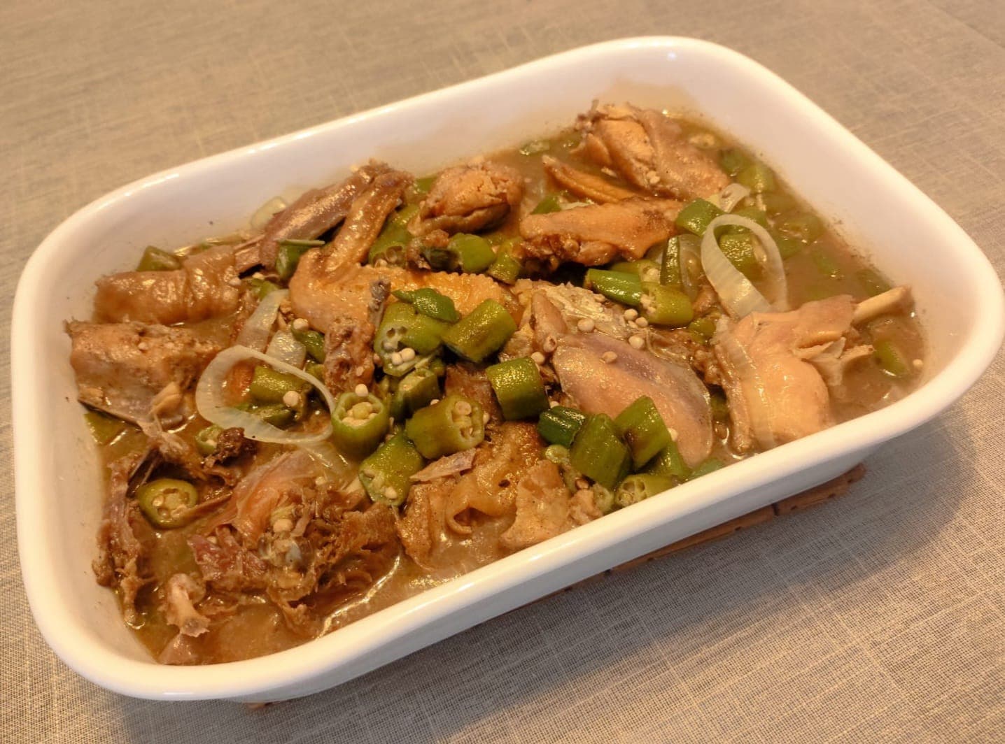Frango com Quiabo